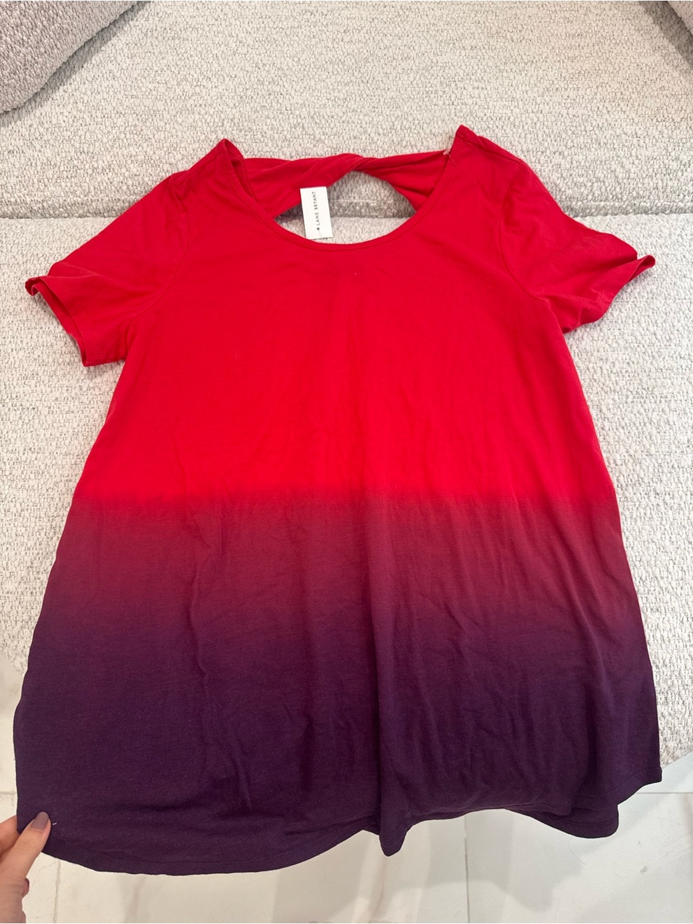 NWT Lane Bryant Tie Dye Ombré Top